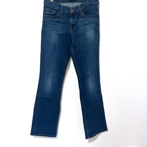 J Brand Dark Blue Veruca slim‎ boot leg Denim Jeans 28